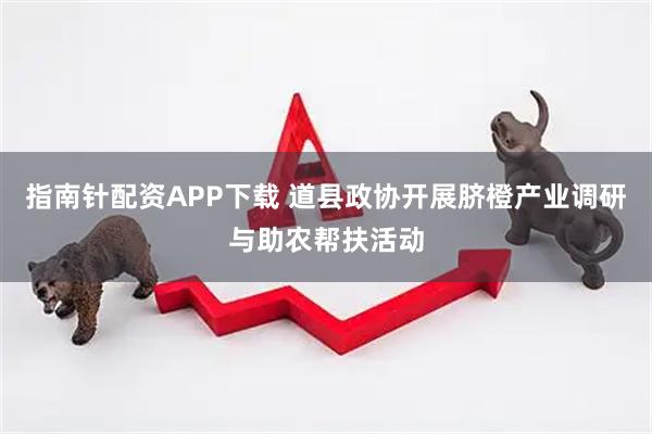 指南针配资APP下载 道县政协开展脐橙产业调研与助农帮扶活动