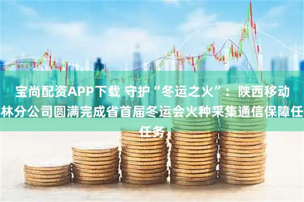 宝尚配资APP下载 守护“冬运之火”：陕西移动榆林分公司圆满完成省首届冬运会火种采集通信保障任务