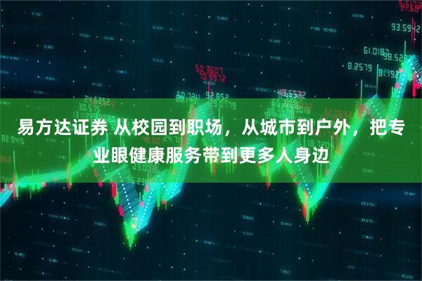 易方达证券 从校园到职场，从城市到户外，把专业眼健康服务带到更多人身边